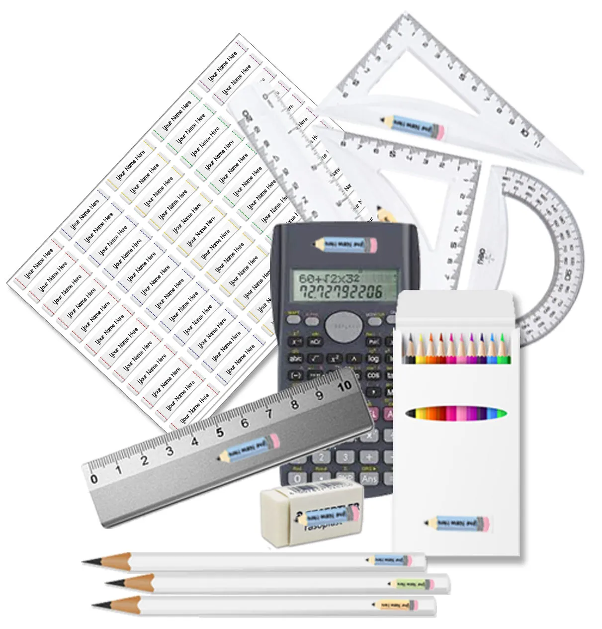 ""Football" school labels packs