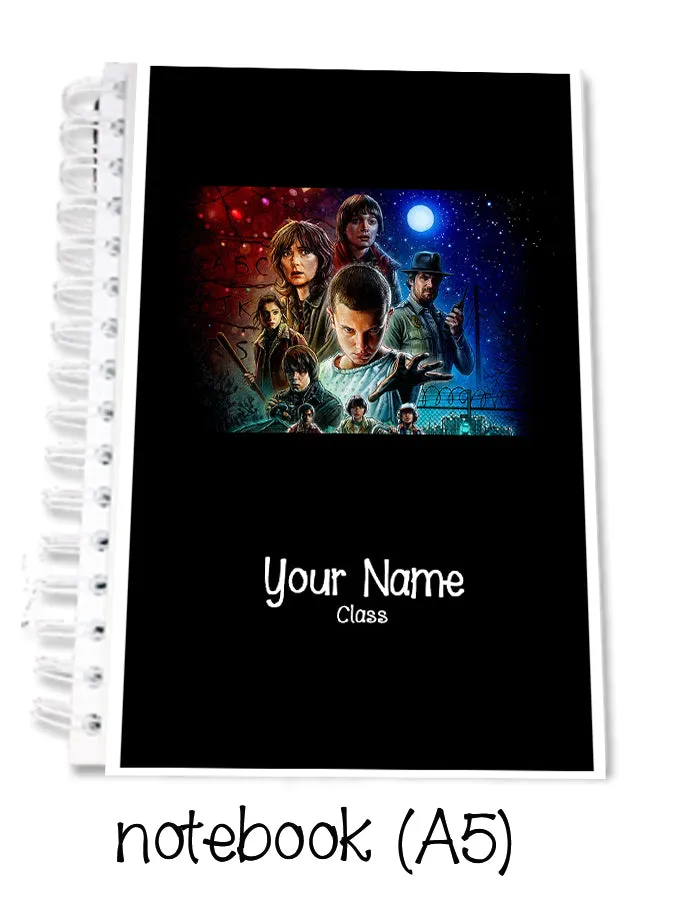 ""Stranger things" School labels packs