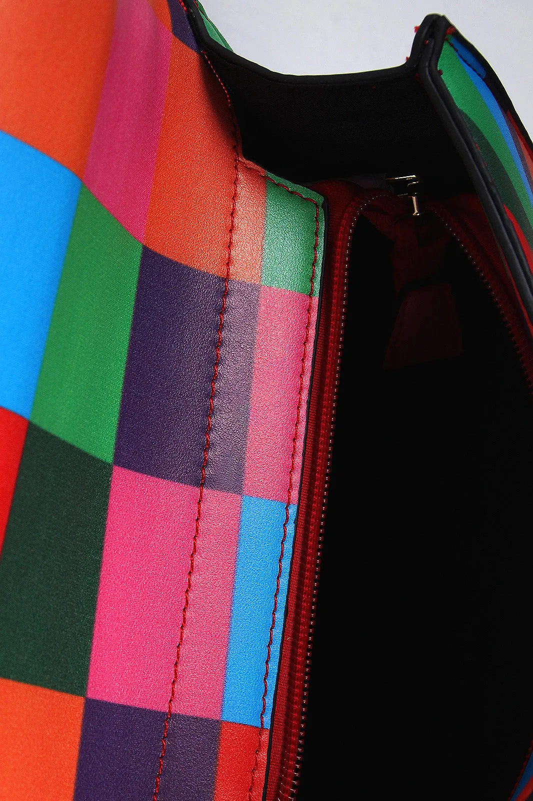 Rainbow Chevron Bag