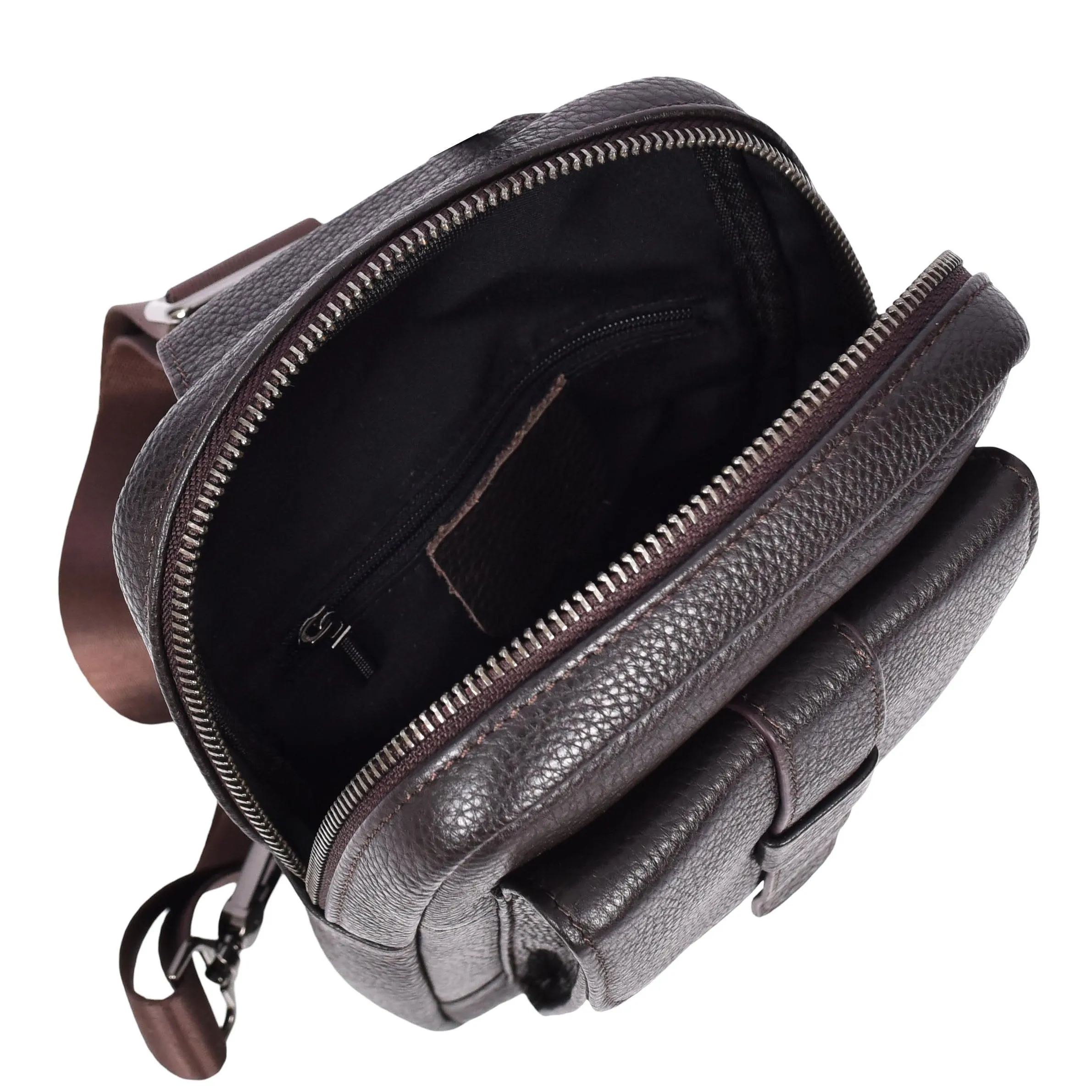 Real Leather Cross Body Chest Bag Elliot Brown