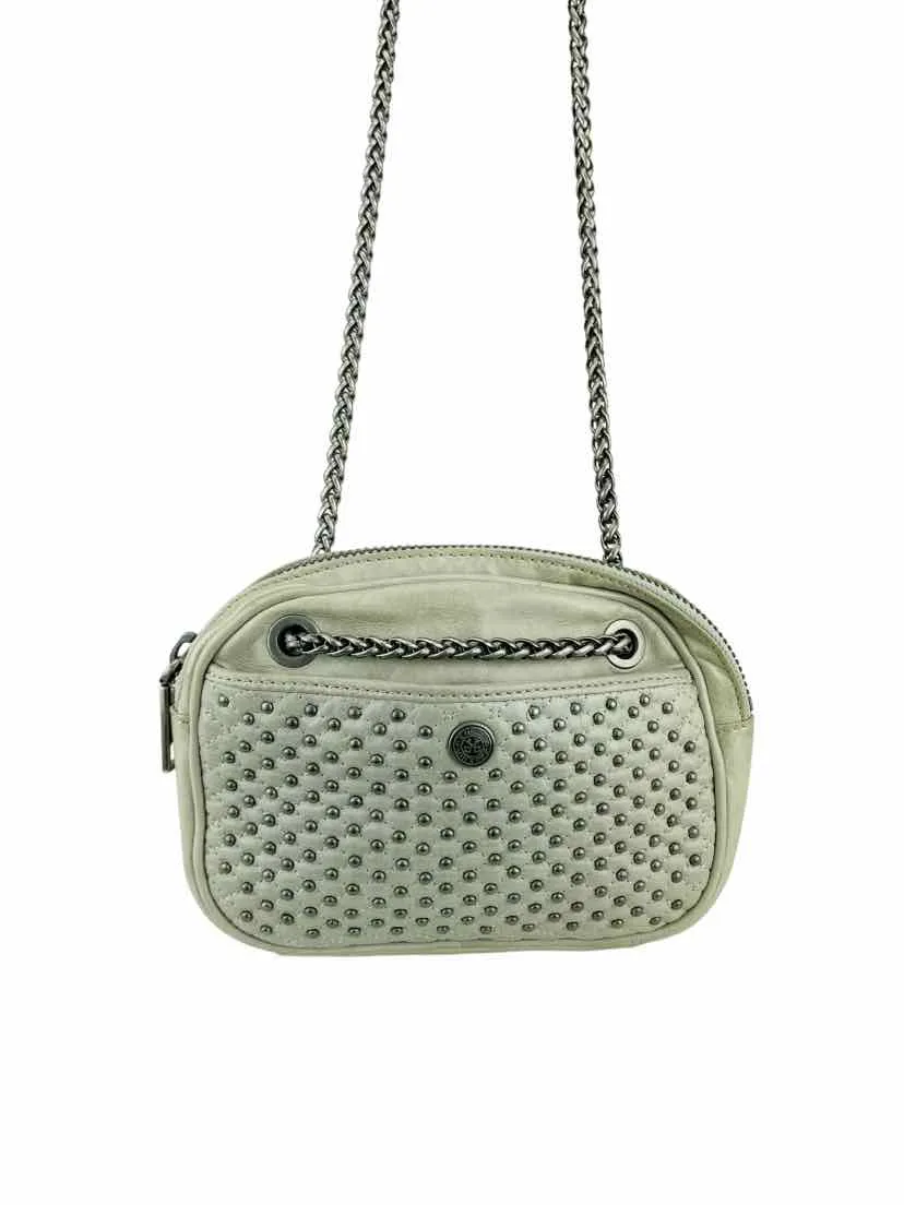 Rebecca Minkoff, Women's Studded Leather Shoulder/Crossbody Bag, Taupe, One Sz