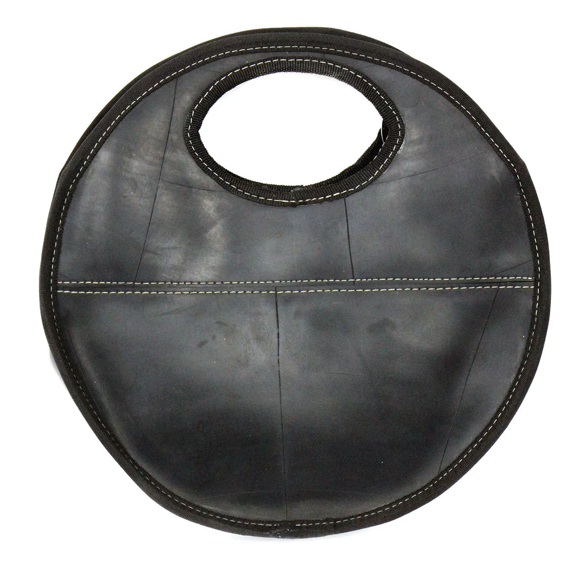 Recycled Rubber Round Handbag