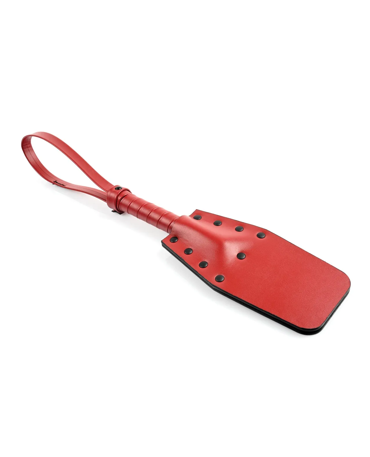 Saffron Studded Spanker - Red