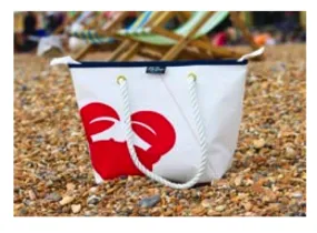 Sailcloth Small City Crab Shopper