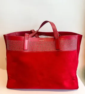 Saint Laurent Red Reversible Tote