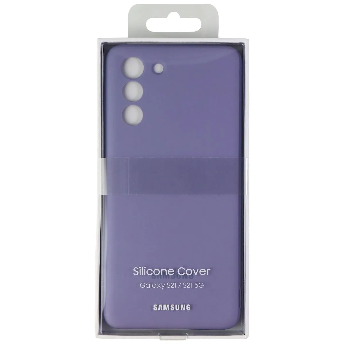 Samsung Silicone Back Cover for Samsung Galaxy S21 / S21 5G - Violet Purple