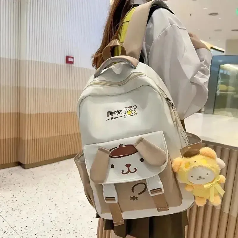 Sanrio Kuromi Cinnamoroll Kawaii School Bag