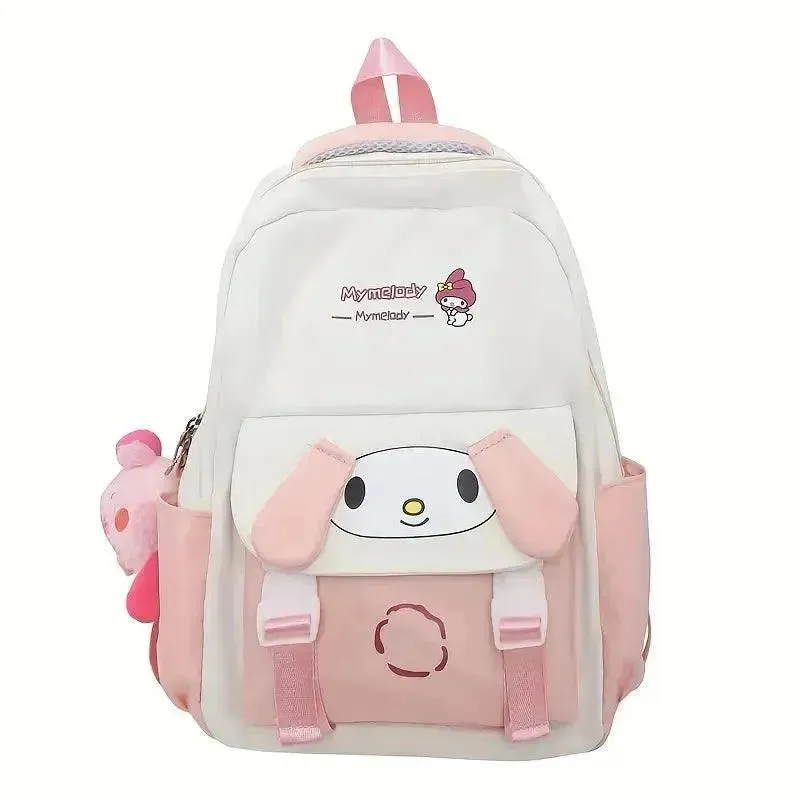 Sanrio Kuromi Cinnamoroll Kawaii School Bag