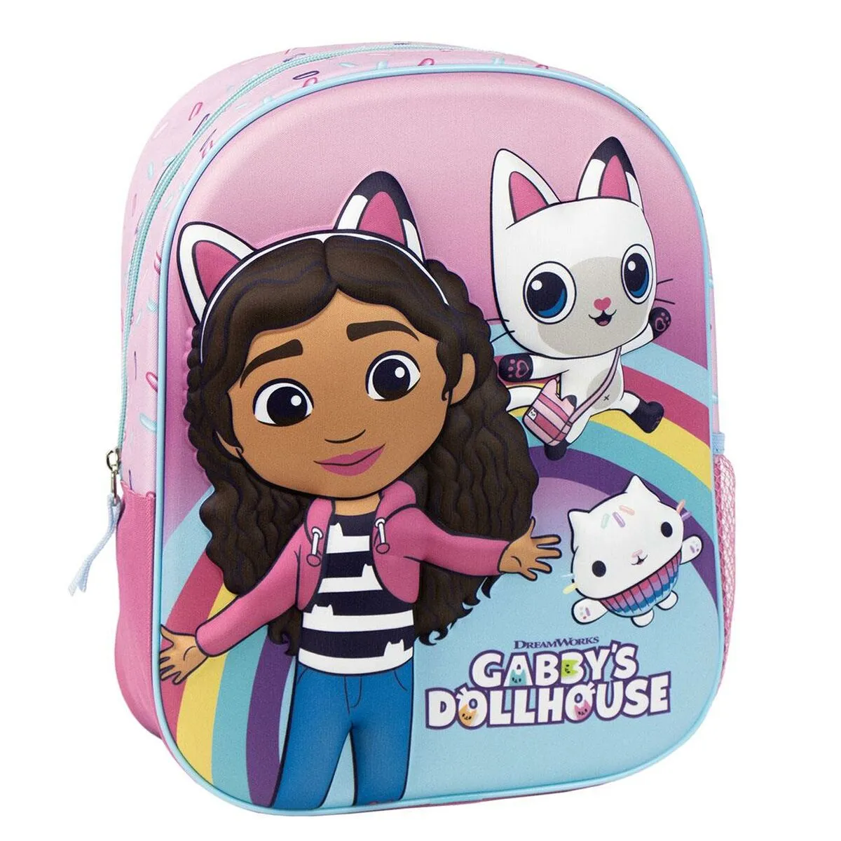 School Bag Gabby's Dollhouse Pink 8 X 32 X 26 CM