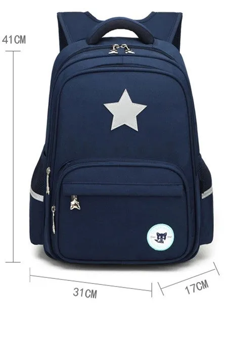 Seven Star Fox Primary School Boys and Girls Children's School Bags Grade Sixteen School Bag Backpack Custom Printed Logo