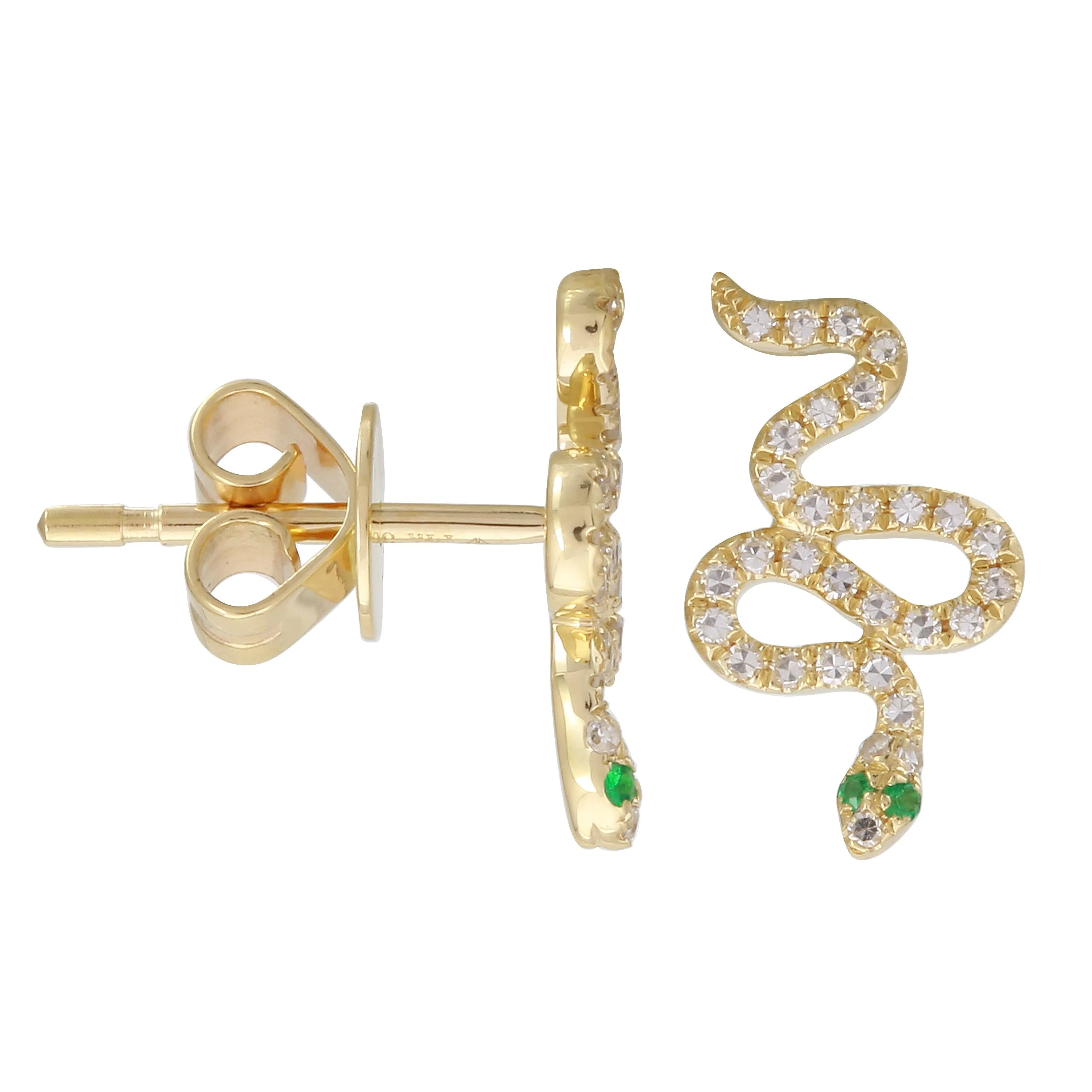 Snake Stud Earrings