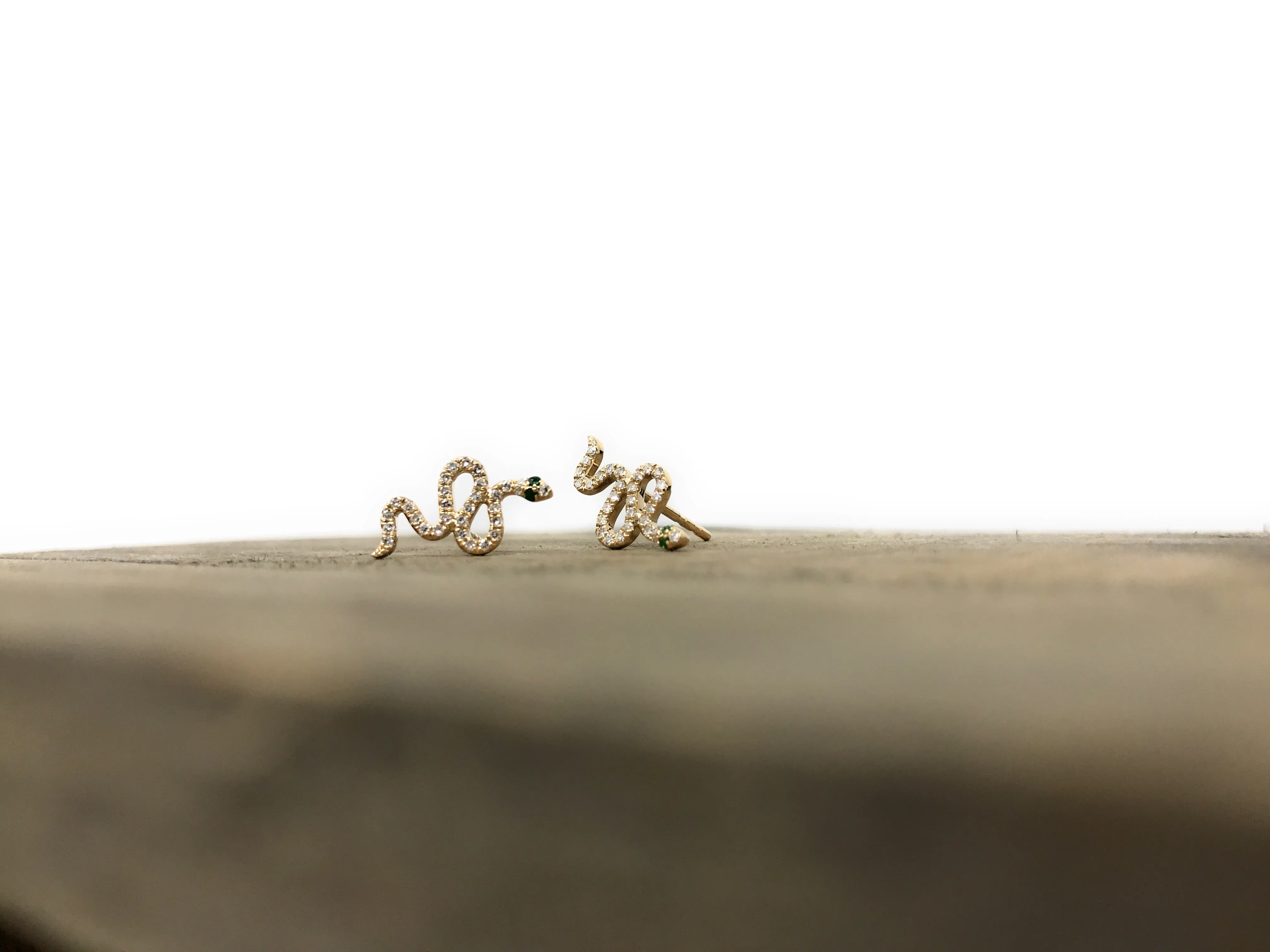 Snake Stud Earrings