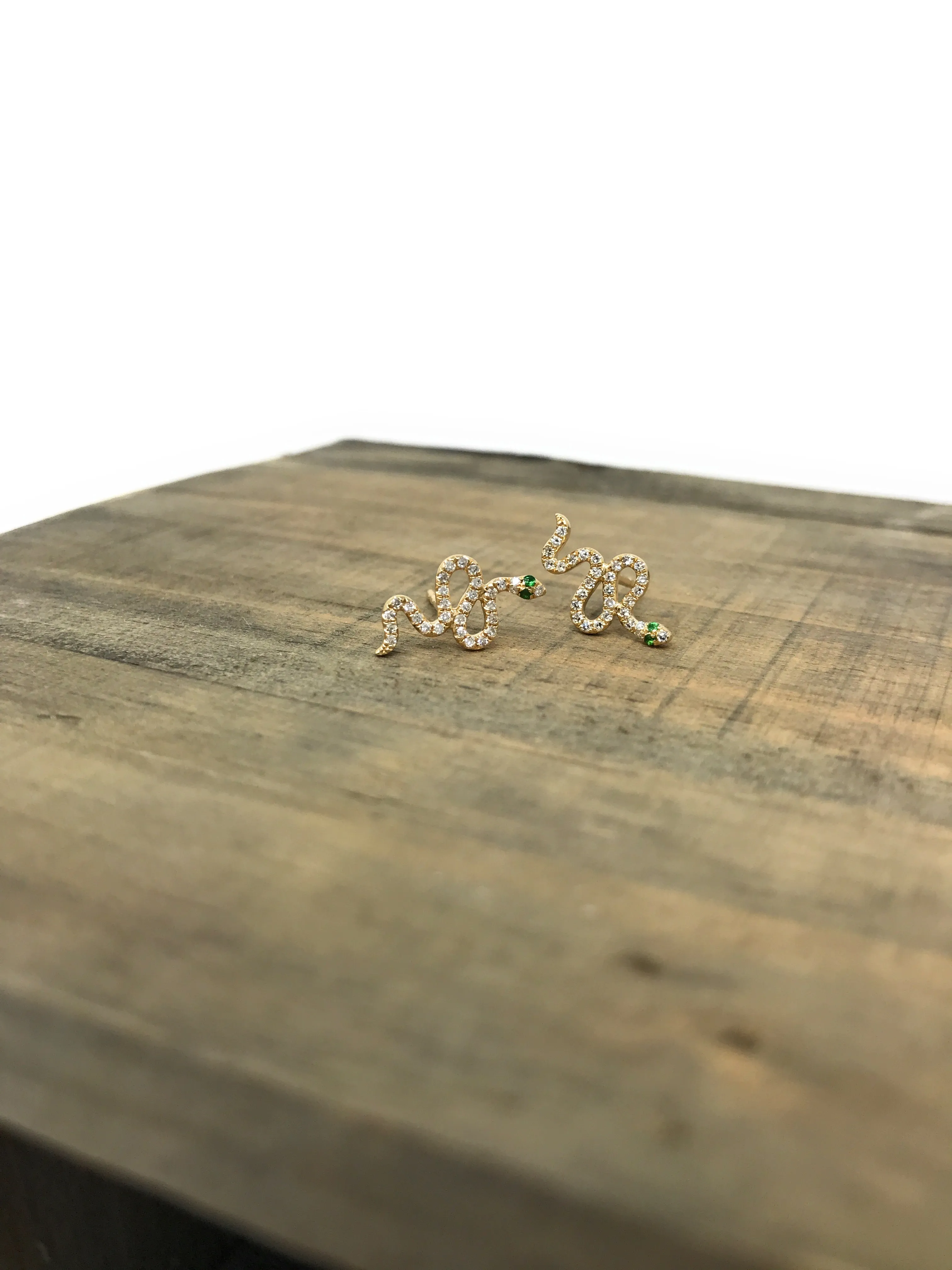 Snake Stud Earrings