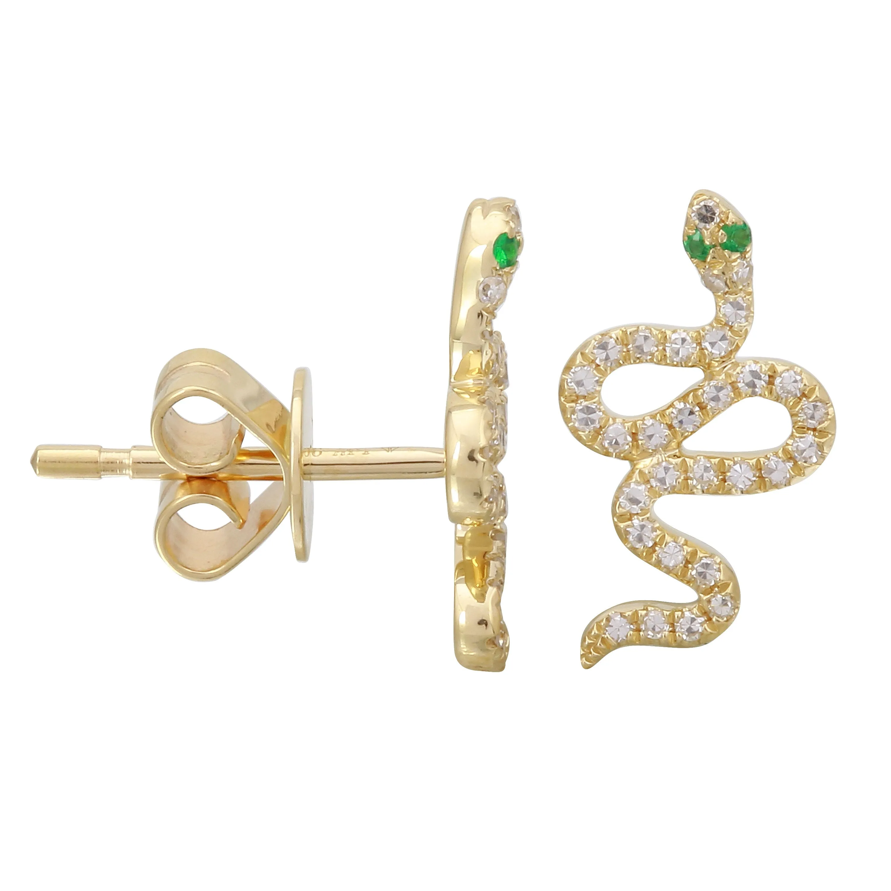 Snake Stud Earrings