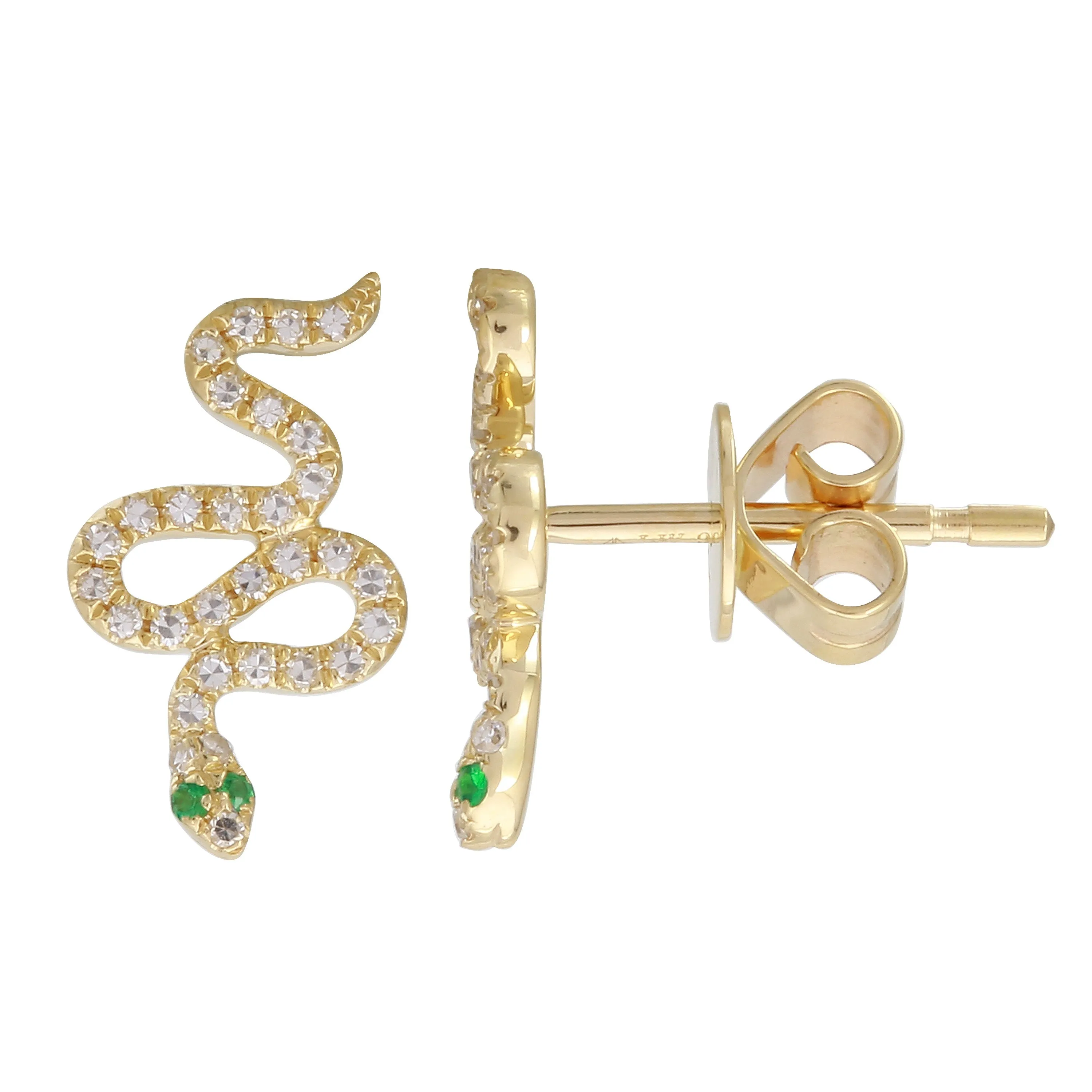 Snake Stud Earrings