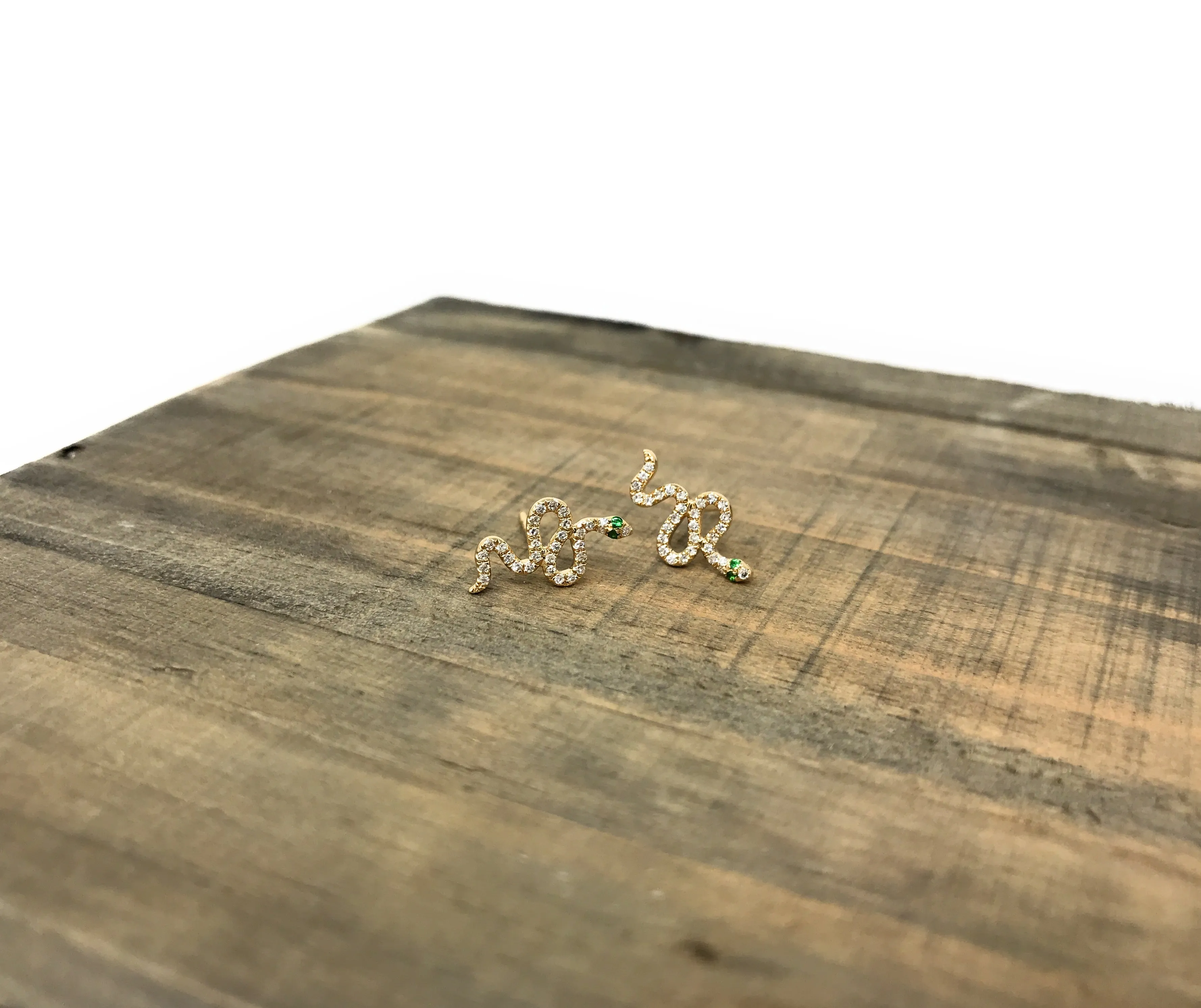 Snake Stud Earrings