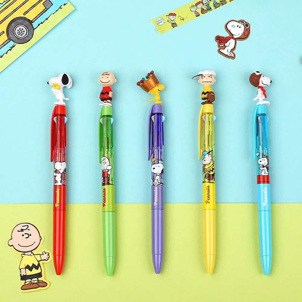 Snoopy Mascot 3-Colors Ballpoint Pen