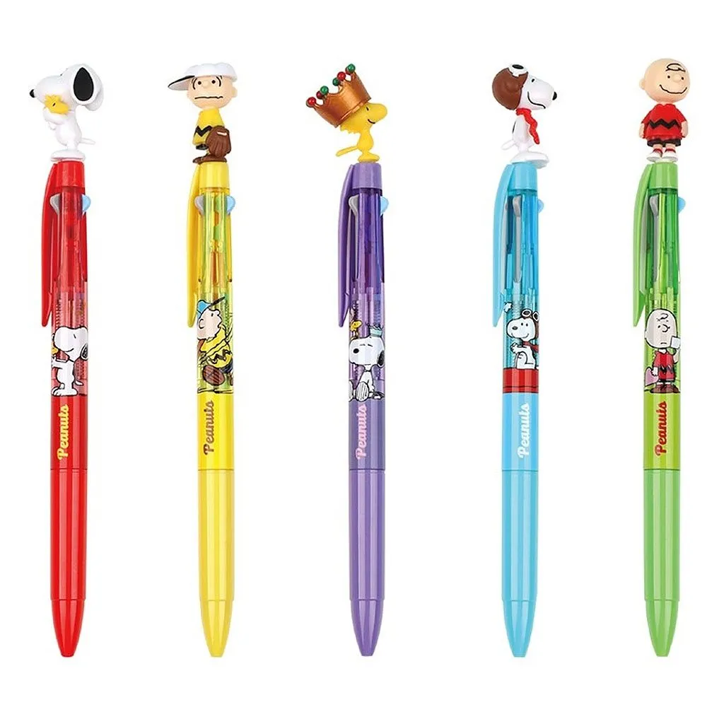 Snoopy Mascot 3-Colors Ballpoint Pen