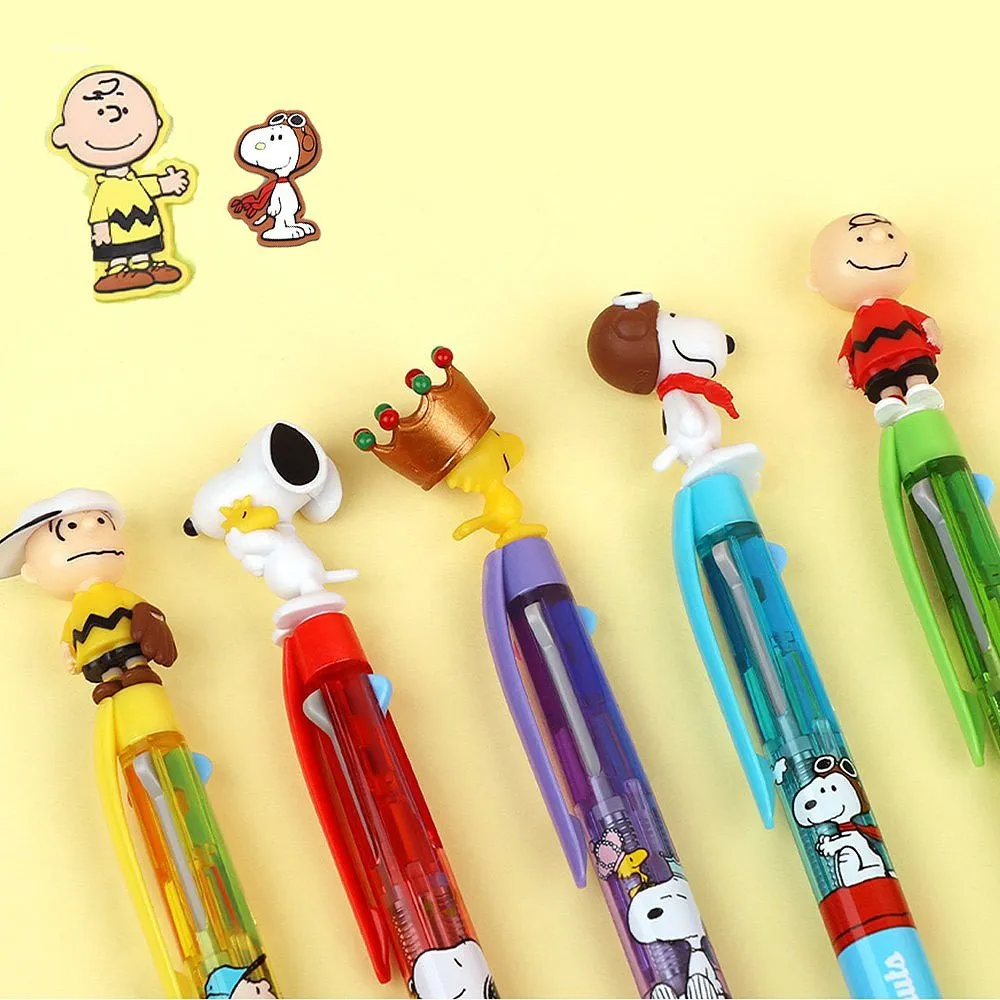 Snoopy Mascot 3-Colors Ballpoint Pen