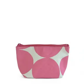 Soft Dot Pink Travel Pouch (Small)