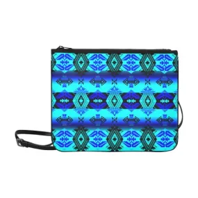 Sovereign Nation Midnight Slim Clutch Bag