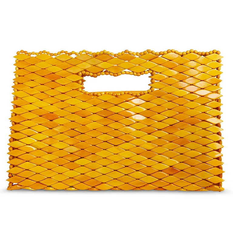 St. Tropez Clutch - Yellow