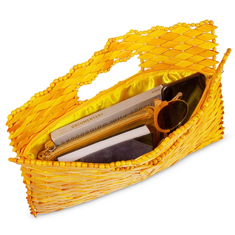 St. Tropez Clutch - Yellow