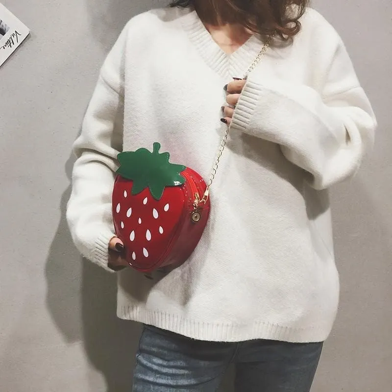 Strawberry Shoulder Bag