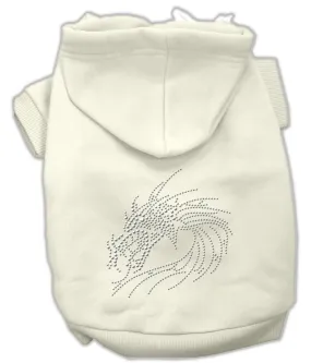 Studded Dragon Hoodies Cream XXL (18)