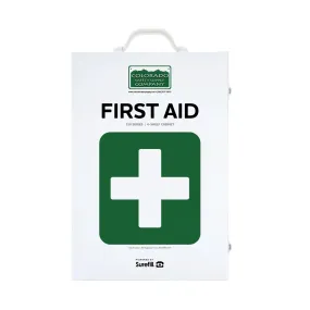 Surefill 4 Shelf Metal Cabinet 150 Series Class B First Aid (w/ Meds)