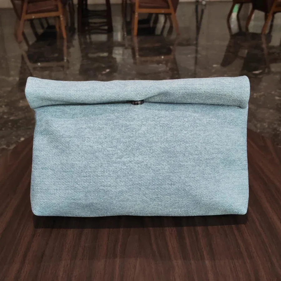 TEEK - Envelope Denim Clutch