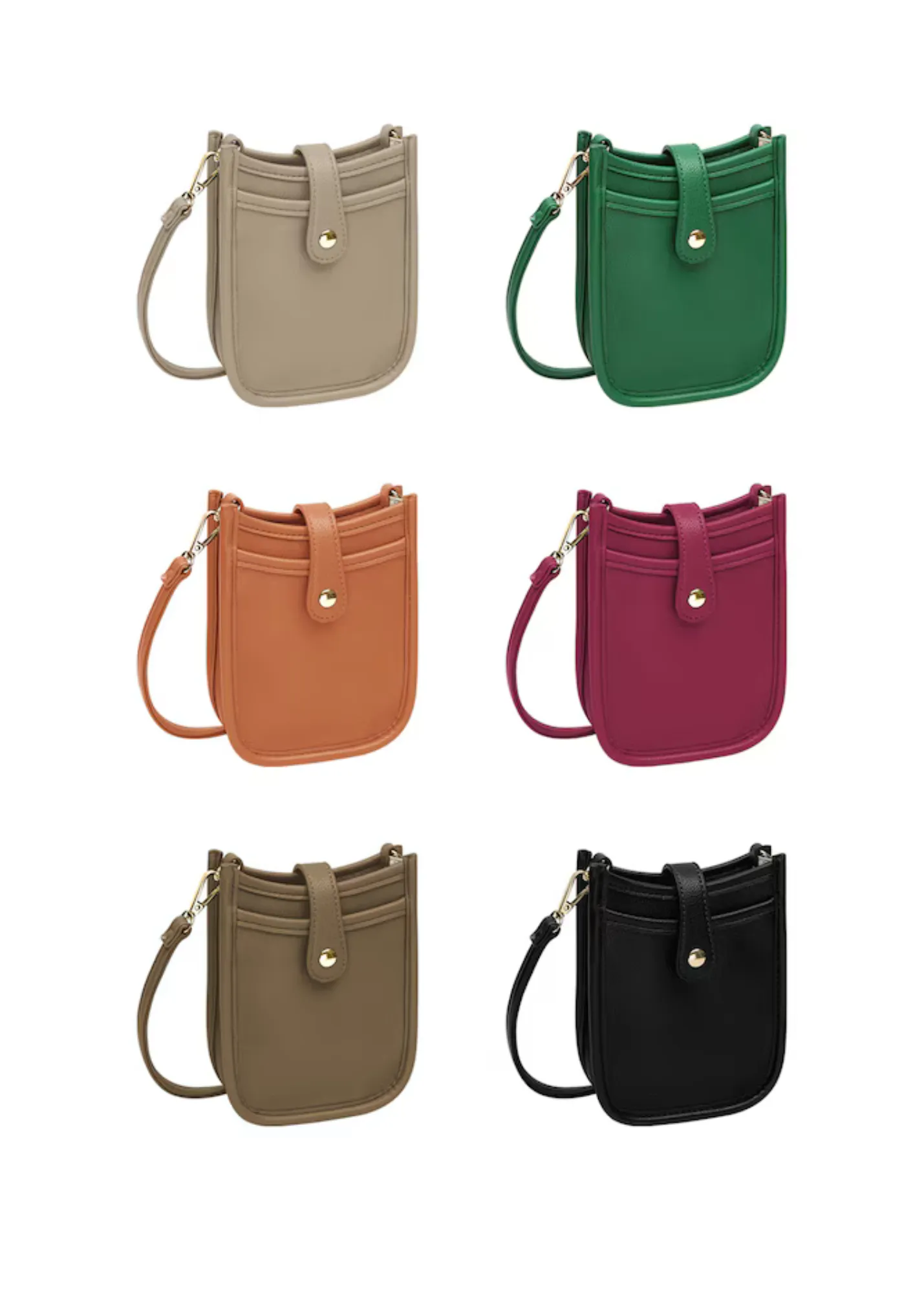 The Edit - City Shoulder Bag in Green