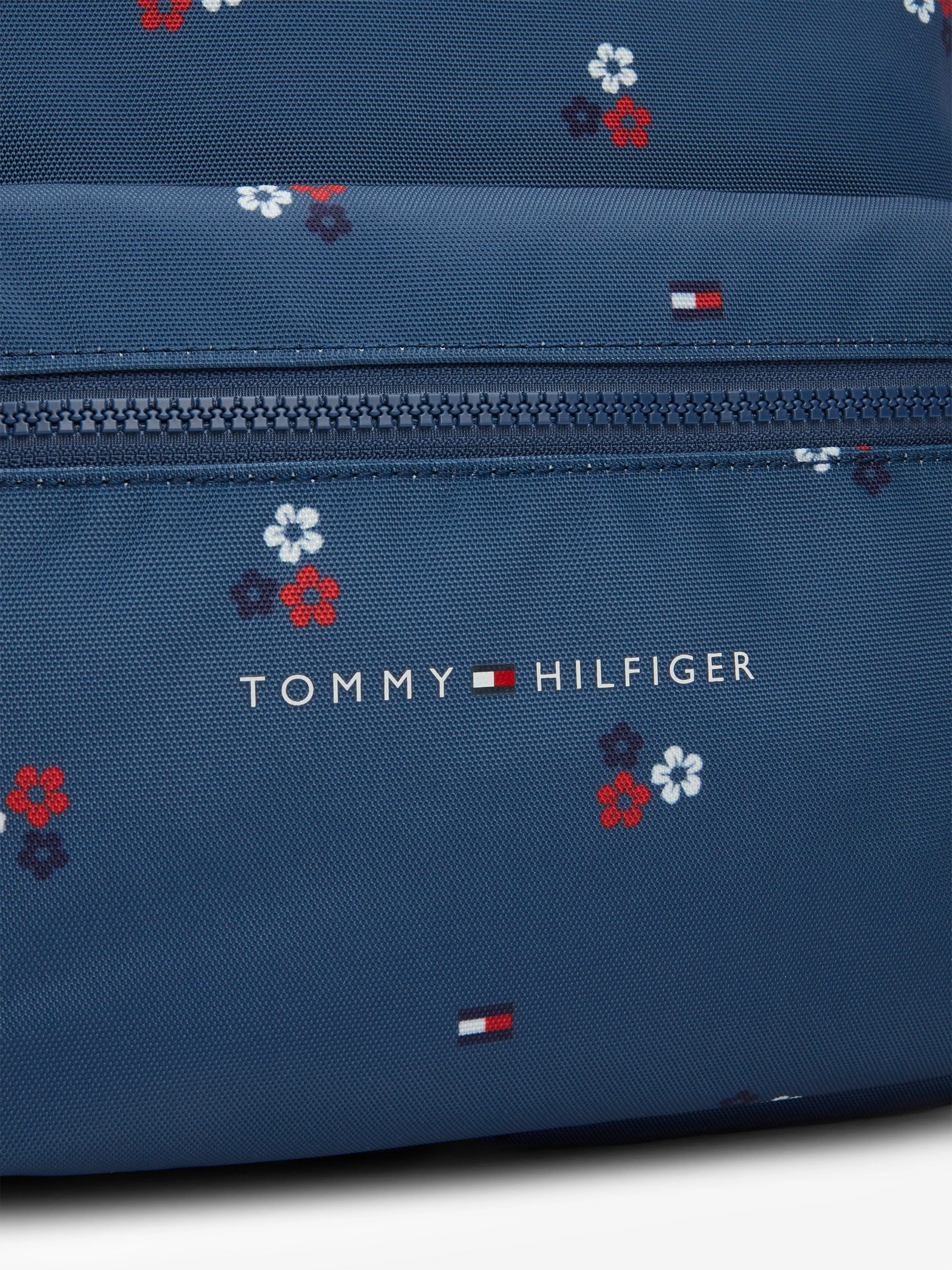 Tommy Hilfiger Kids The Essential AOP Backpack in Blue (30cm)