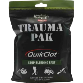 Trauma Pak First Aid Kit with QuikClot