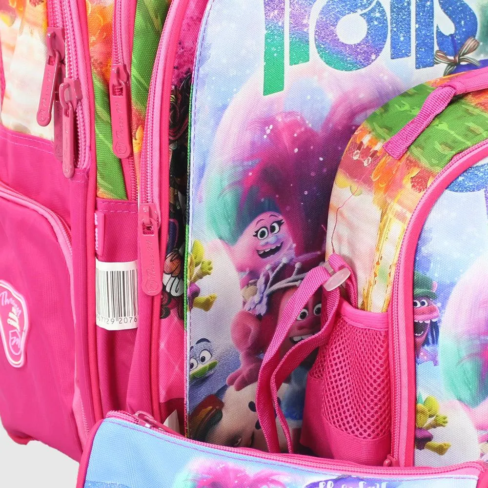 Trolls 19 Inches School Set