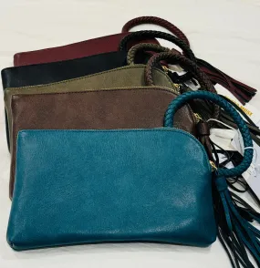 Vegan Clutch Bags Wristlet Bag