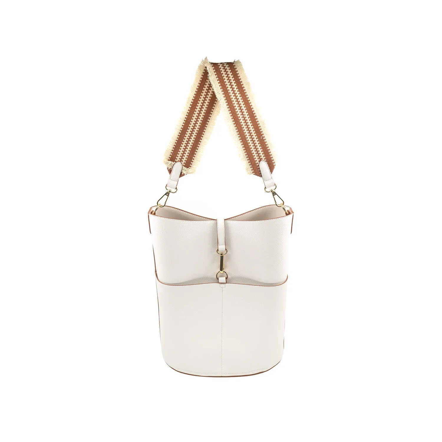 Vegan Leather Bucket Bag