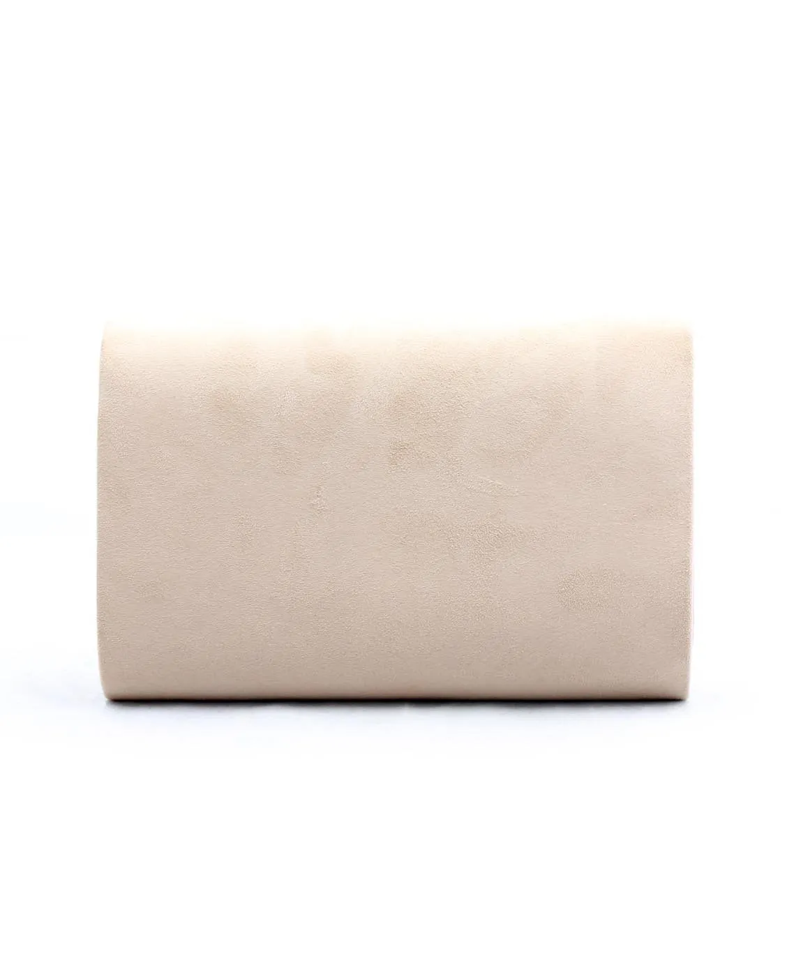 VEGAN SUEDE ENVELOPE CROSSBODY CLUTCH