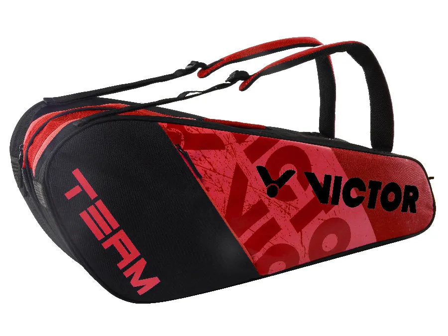 Victor BR6215 DC Red/Black Badminton Bag (6 Rackets)