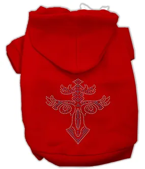 Warrior's Cross Studded Hoodies Red L (14)