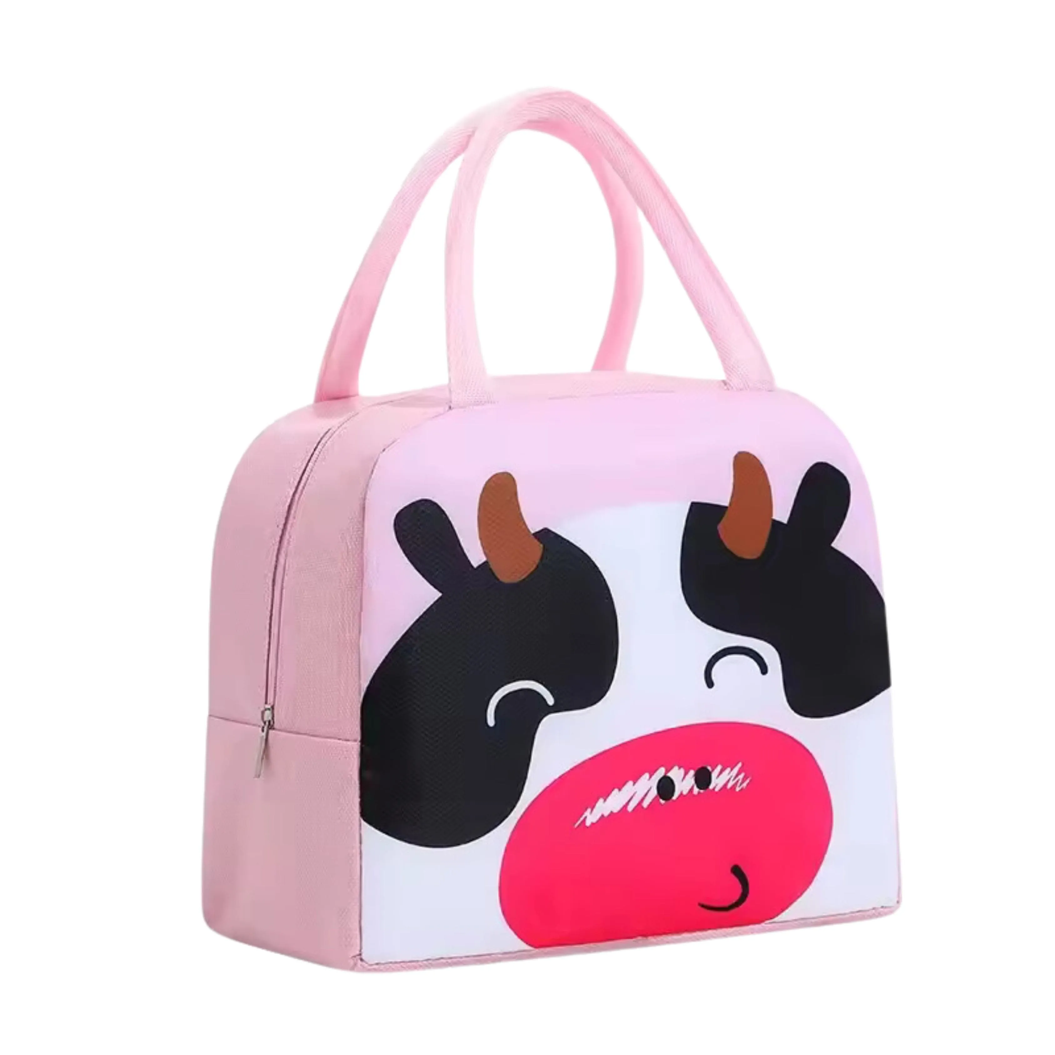 Water proof Cow print lunch bag