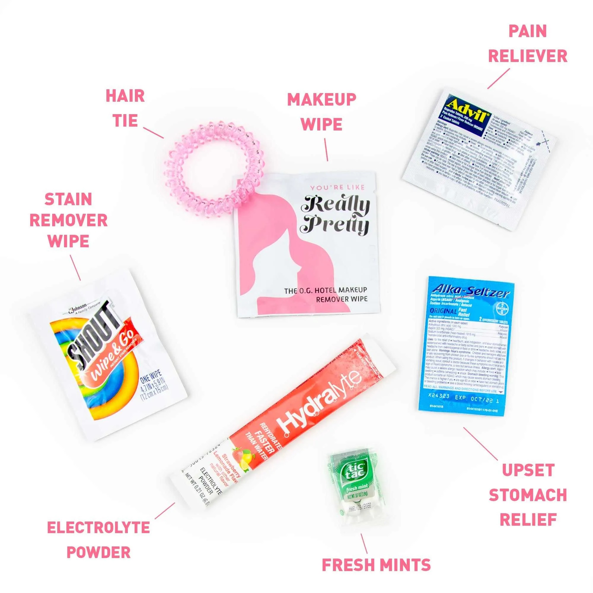 What Happens At The Bach Party Bachelorette Party Hangover Kit