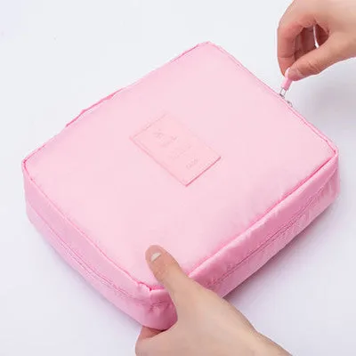 Women's Travel Organization Beauty cosmetic Make up Storage Cute Lady Wash Bags Handbag Pouch Accessories Supplies item Products