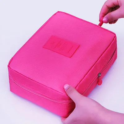 Women's Travel Organization Beauty cosmetic Make up Storage Cute Lady Wash Bags Handbag Pouch Accessories Supplies item Products