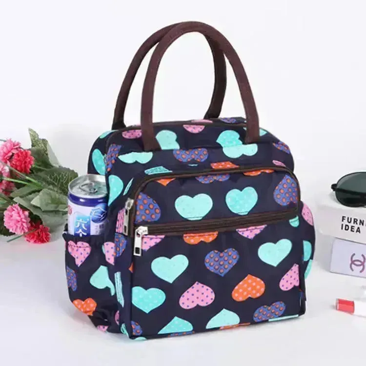 Women's Waterproof Portable Thickened Lunch Bag