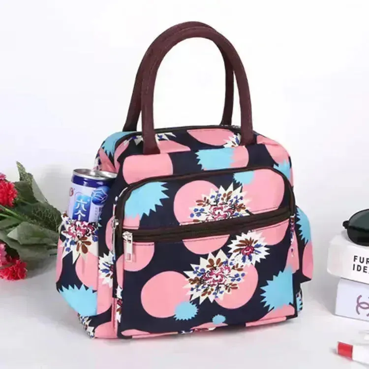 Women's Waterproof Portable Thickened Lunch Bag