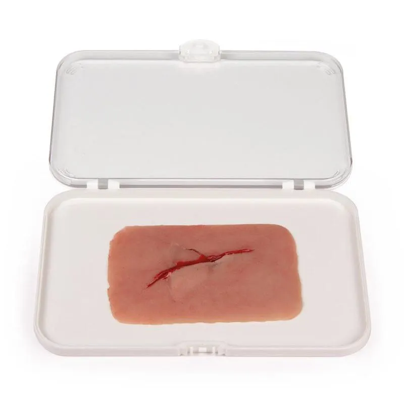 Wound Moulage Abrasion, Cut with Glass and Human Bite Kit