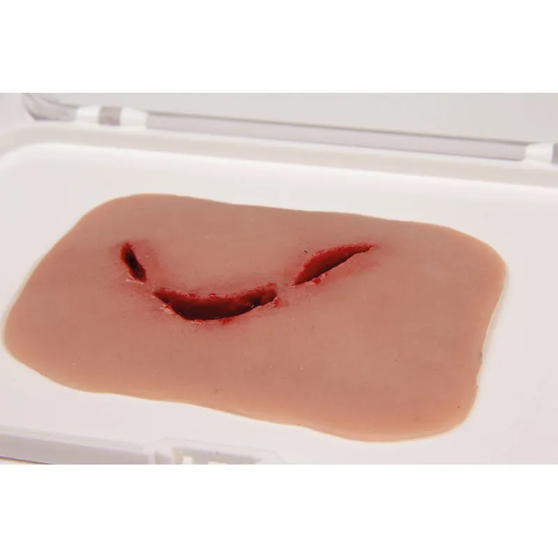 Wound Moulage Abrasion, Cut with Glass and Human Bite Kit