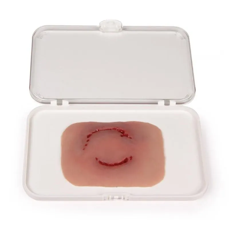 Wound Moulage Abrasion, Cut with Glass and Human Bite Kit