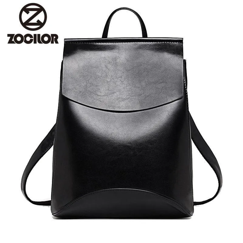 Youth Leather Backpacks  Shoulder Bag